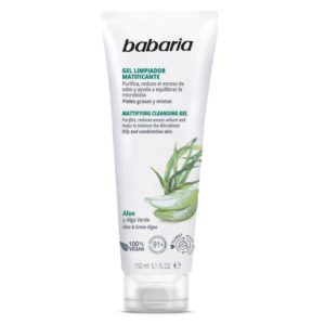 BABARIA GEL LIMPIADOR MATIFICANTE ALOE Y ALGA 150 ML
