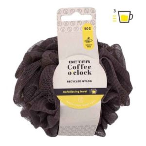 BETER ESPONJA MALLA EXFOLIANTE COFFEE O CLOCK VARIOS COLORES