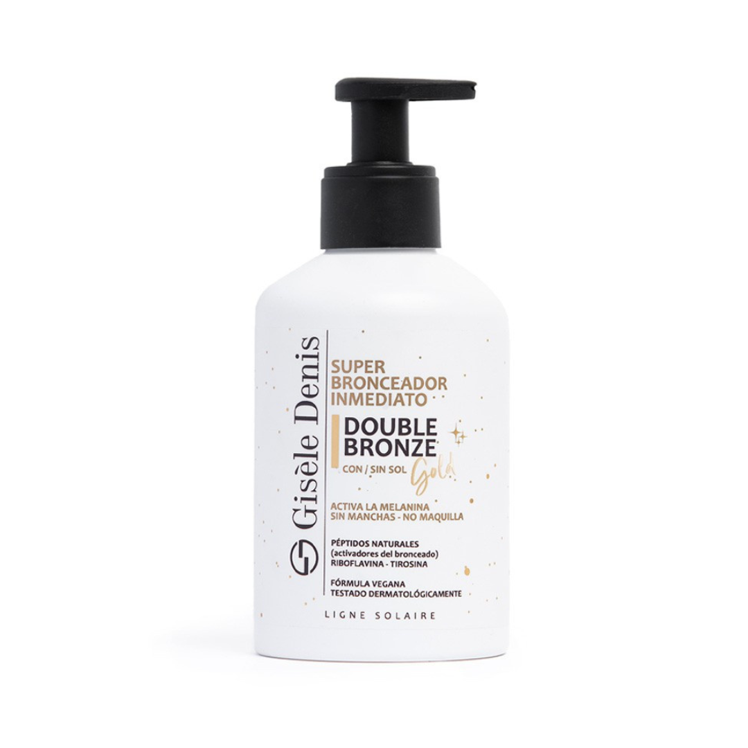 GISELE DENIS SOLAR SUPER BRONCEADOR INMEDIATO DOUBLE BRONZE GOLD 250 ML 1