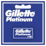 GILLETTE PLATINUM HOJA DE AFEITADO 5 UDS 4