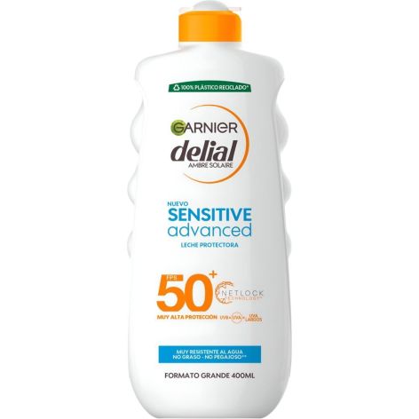 GARNIER AMBRE SOLAIRE SENSITIVE LECHE FPS50+ 400 ML 1