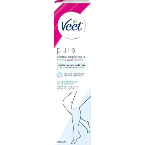 VEET PURE CREMA DEPILATORIA PIEL SENSIBLE 200 ML 1