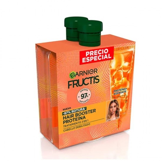 FRUCTIS HAIR BOOSTER PROTEÍNA AGUACATE 2x60 ML 1