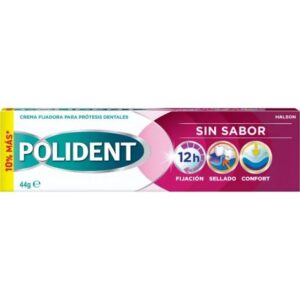 POLIDENT CREMA FIJACION SIN SABOR PROTESIS DENTALES 44 GR